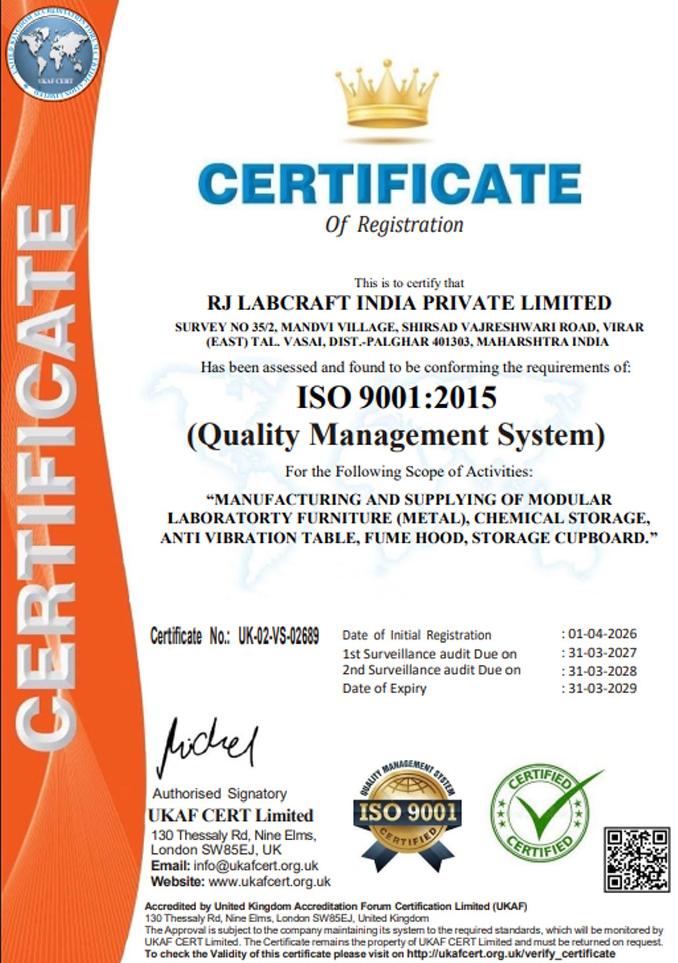 ISO 9001 Quality Management
